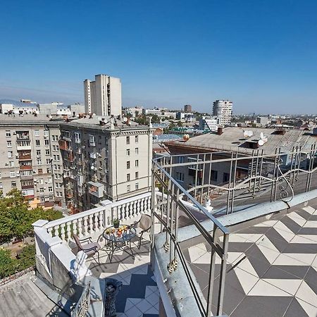 Уникальный Двухуровневый Пентхаус С Террасой Apartment Kharkov Ngoại thất bức ảnh