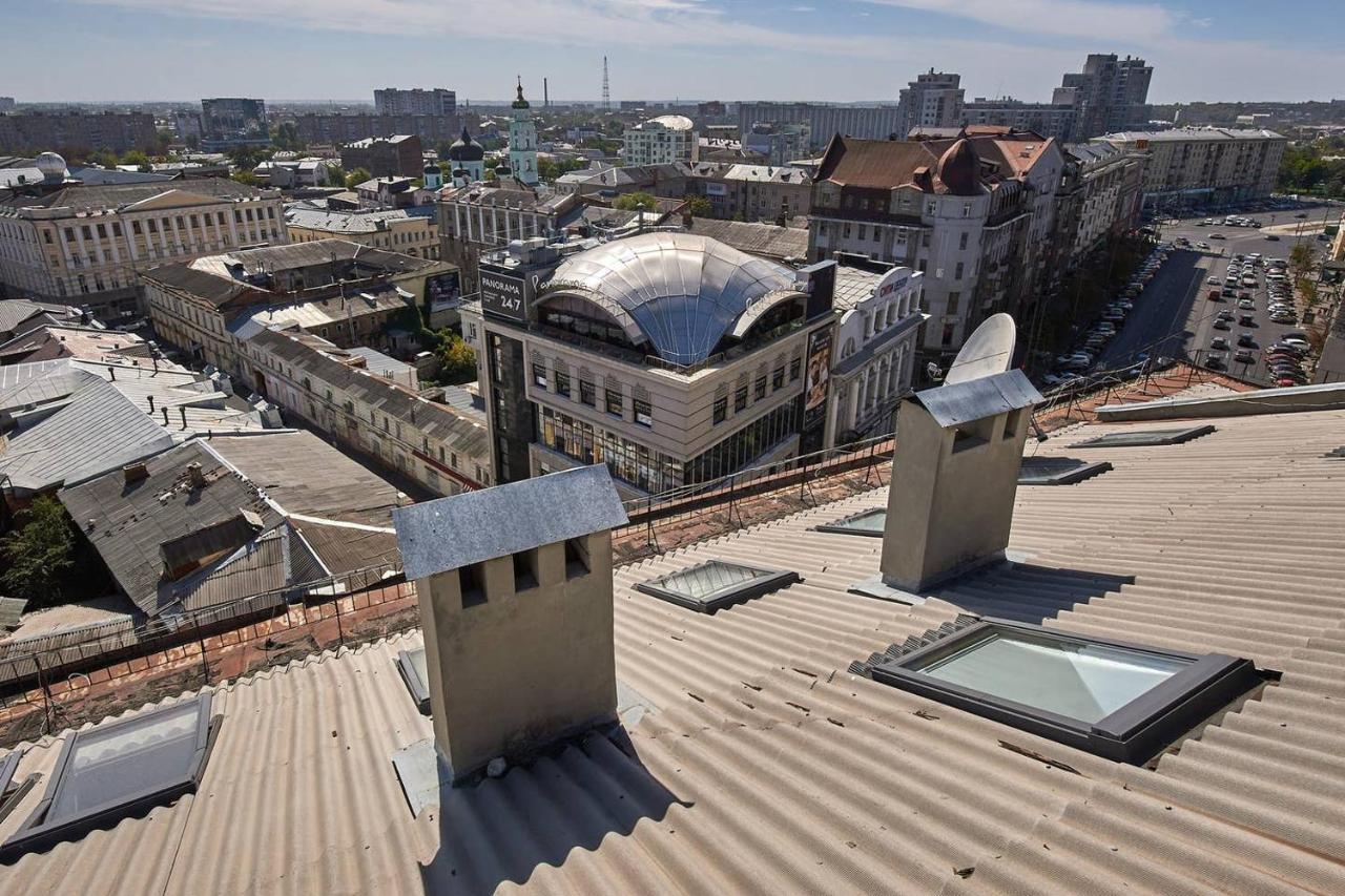 Уникальный Двухуровневый Пентхаус С Террасой Kharkov Ngoại thất bức ảnh
